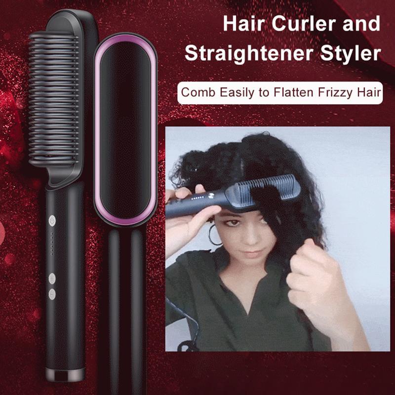 2022 New Hair Straightener Brush