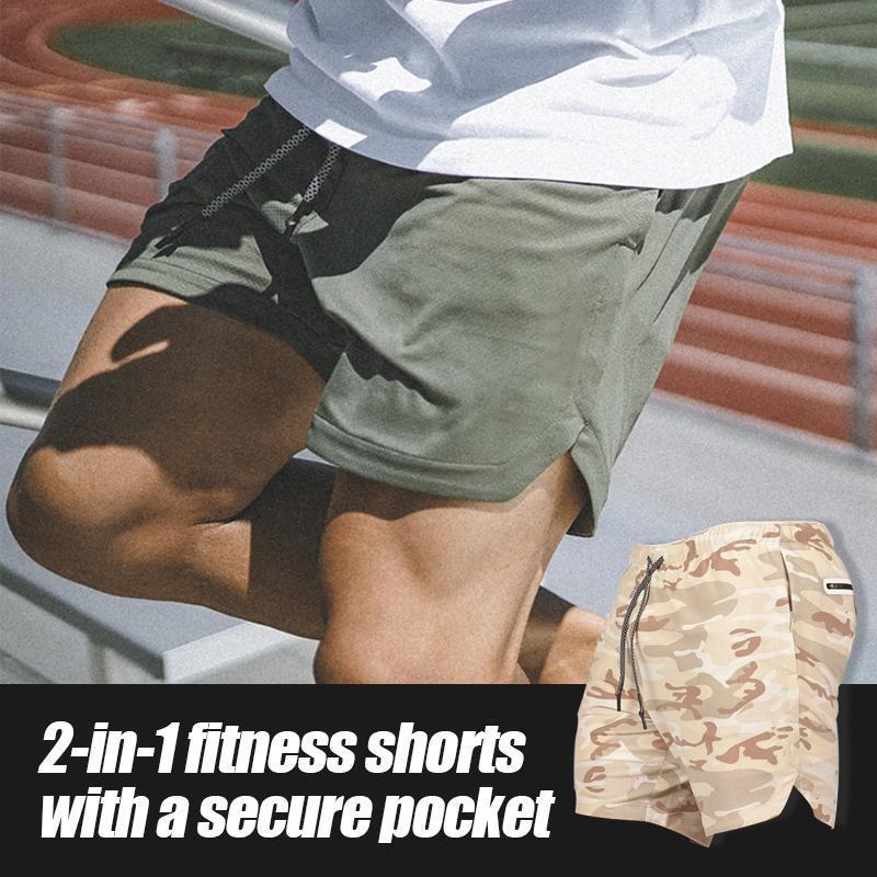 2-in-1 Secure Pocket Shorts