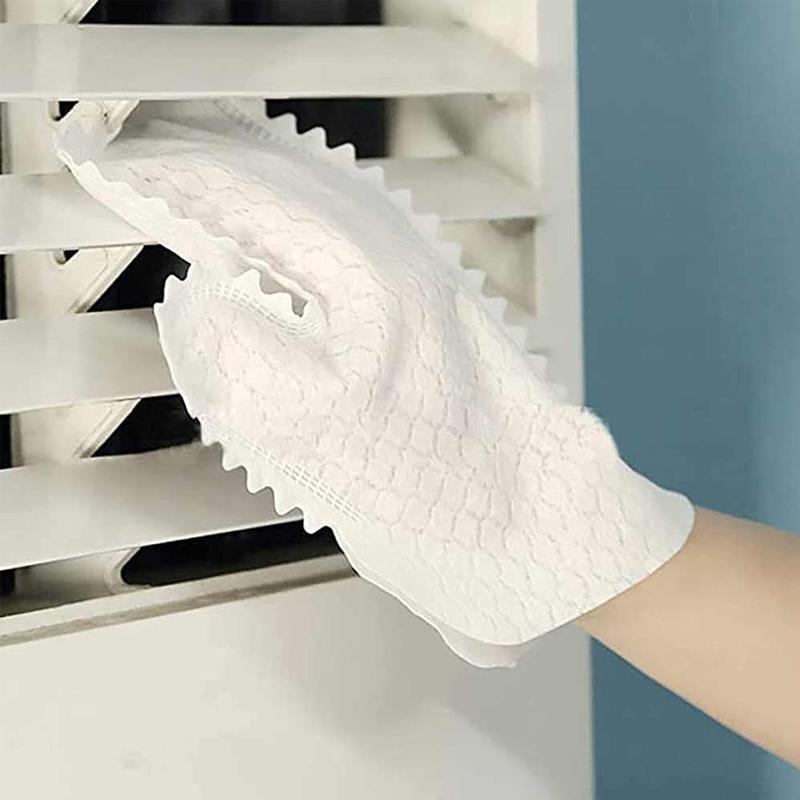 Fish Scale Cleaning Duster Gloves warmyard