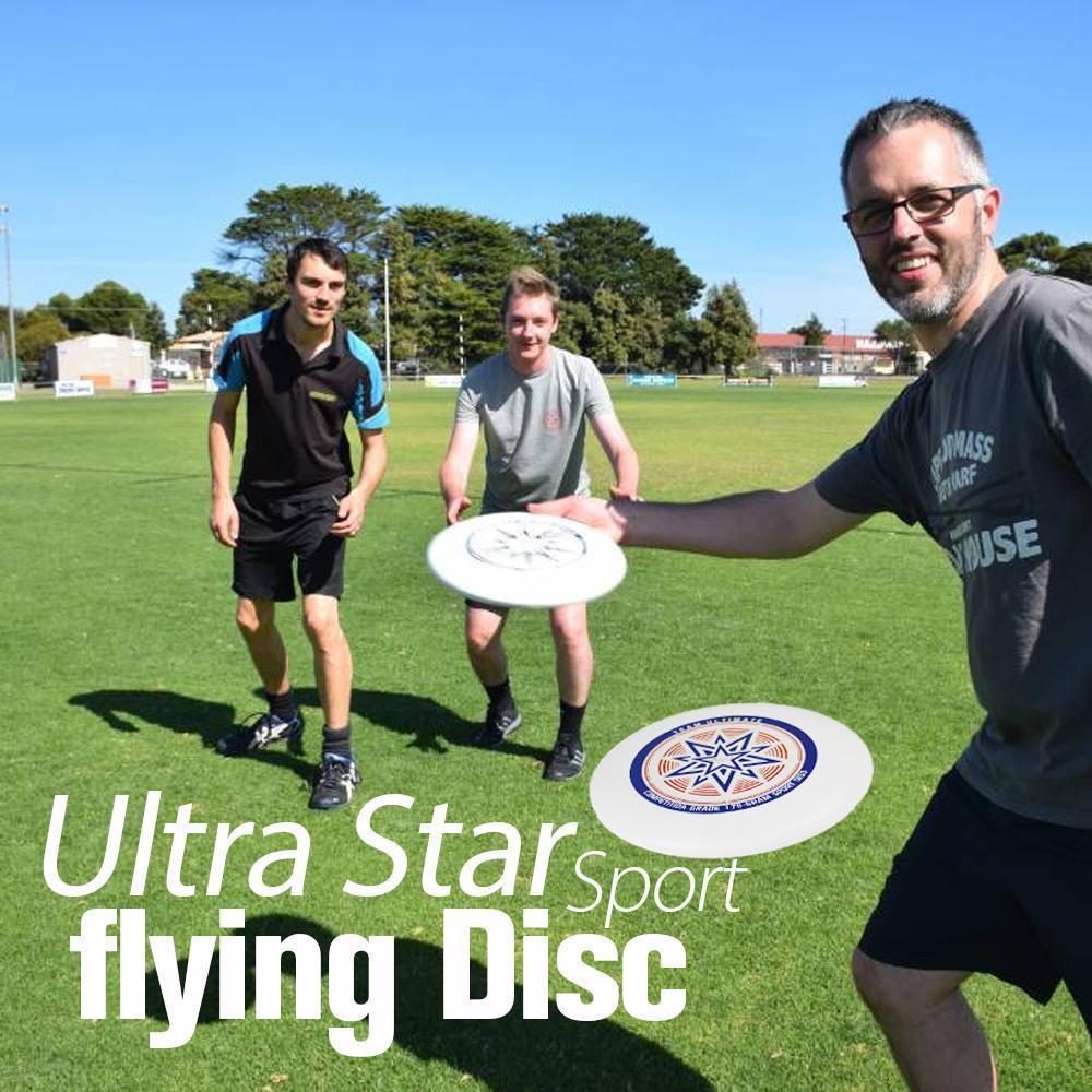 Discraft 175g Ultra Star Sport Disc - Official Ultimate Frisbee Competition Disc (Blue)