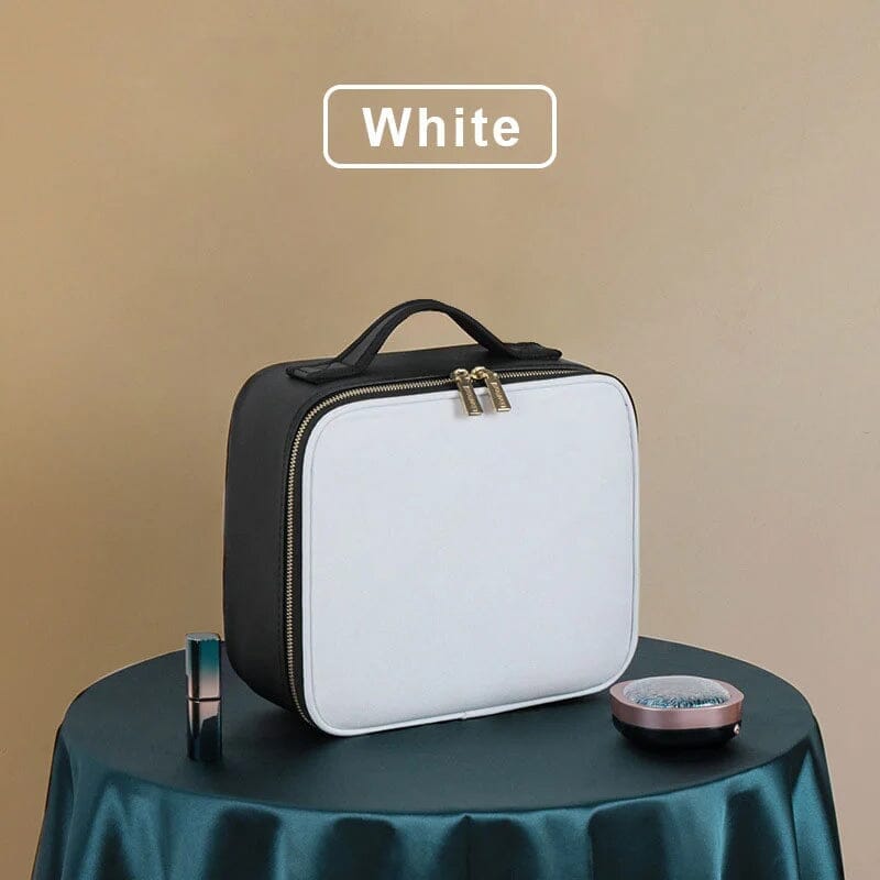 Makeup Bag with LED Mirror