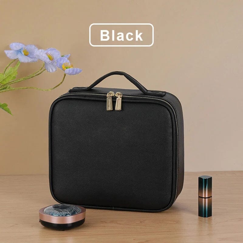 Makeup Bag with LED Mirror