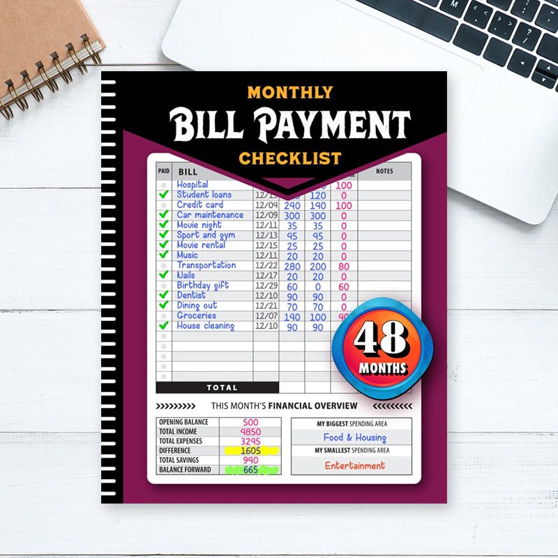 🔥Bill Payment Management Book