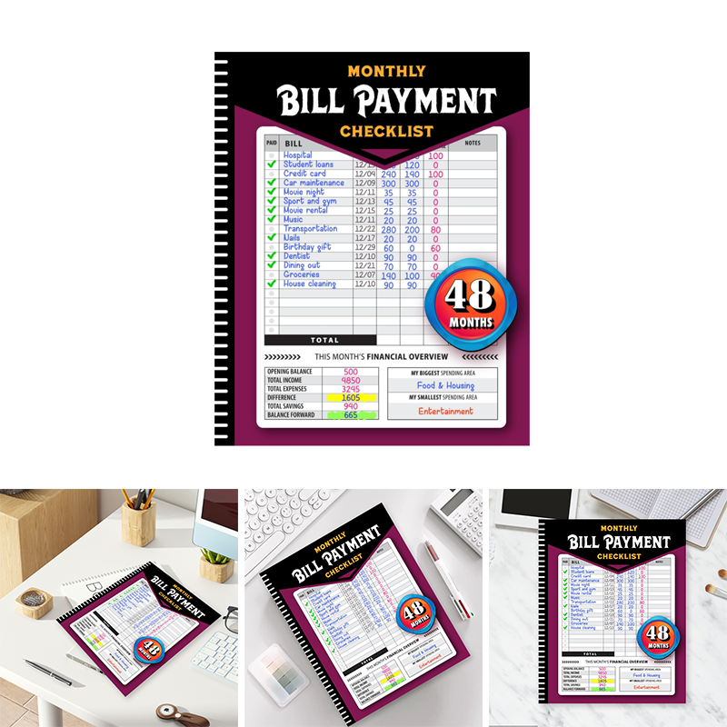 🔥Bill Payment Management Book
