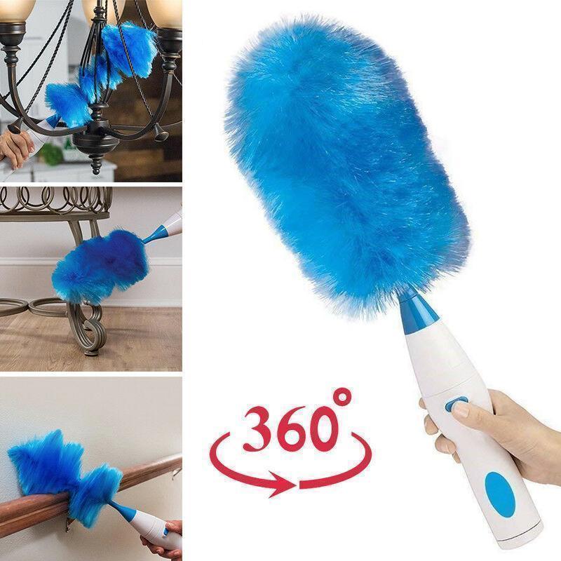 Hurricane Spinning Duster with 2 Brushes to Exchange