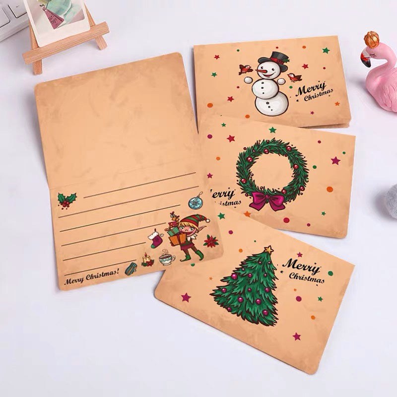 🎅Christmas Cards Retro Creative Cards Set🎁