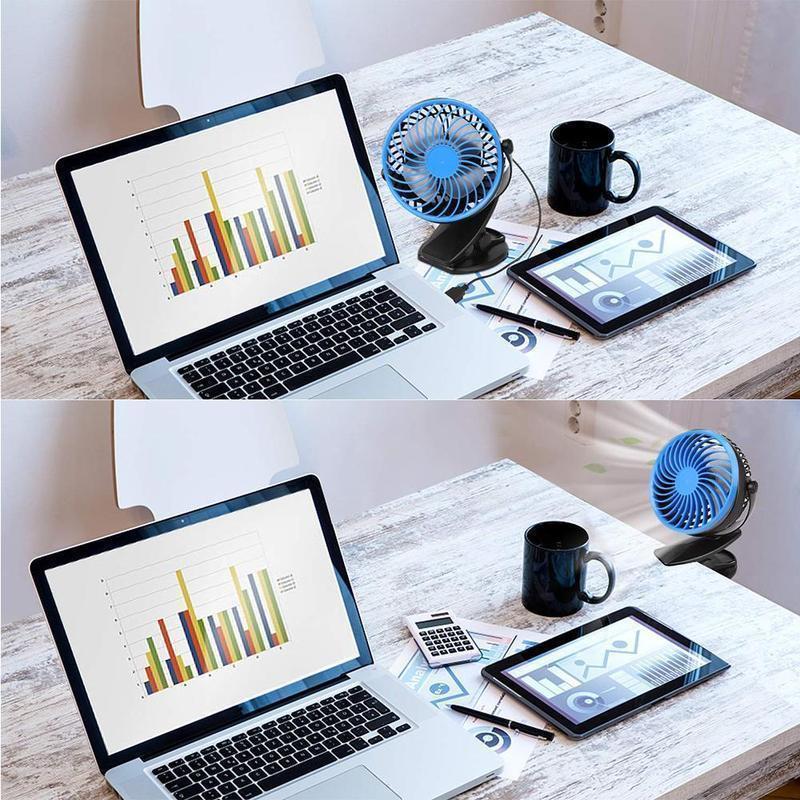 360° Mini Portable Personal Fan