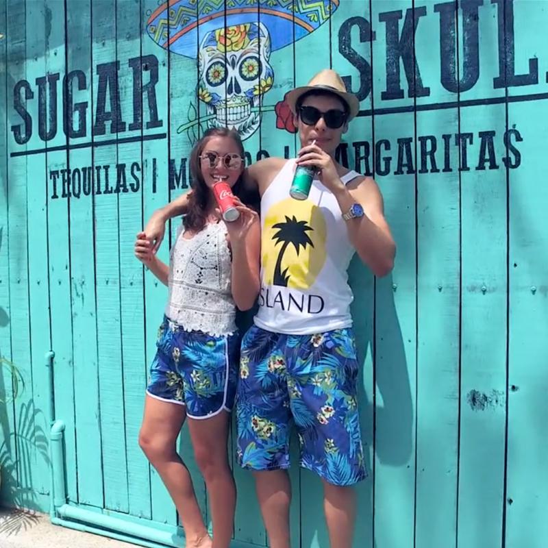 Men summer sports casual shorts