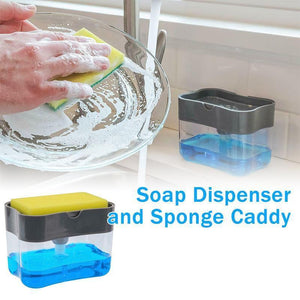 Soap Dispenser and Sponge Caddy