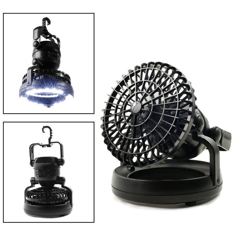 Portable Camping Lantern with Ceiling Fan
