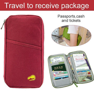 Multi-pockets Travel Storage Wallet