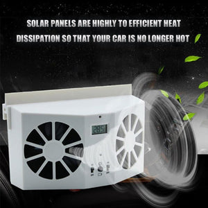 Solar Car Exhaust Heat Exhaust Fan