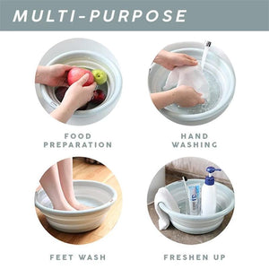 Muti-functional Collapsible Wash Basin