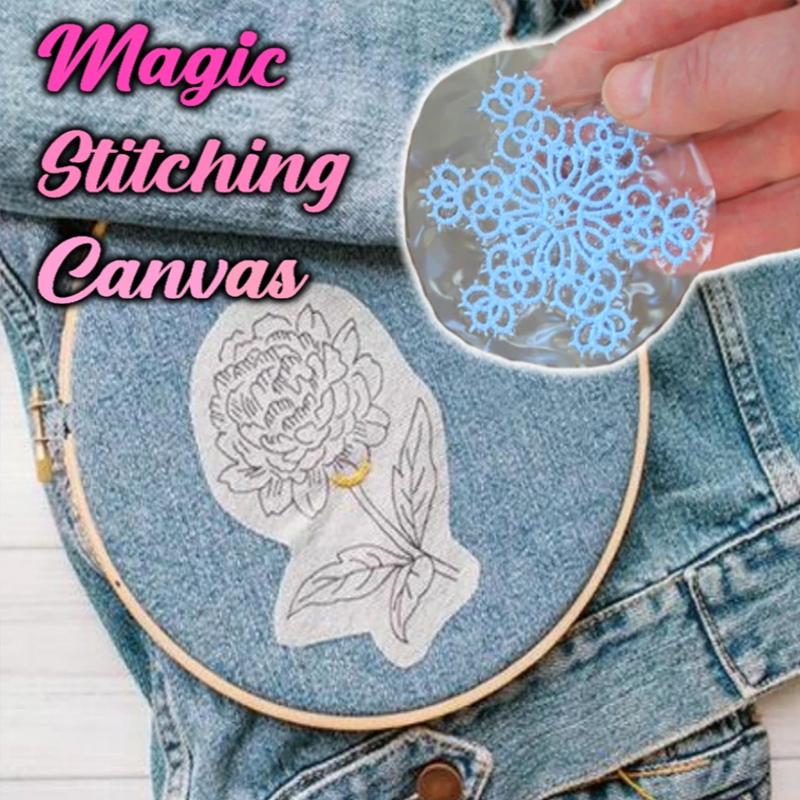 Magic Stitching Canvas (4 PCs)