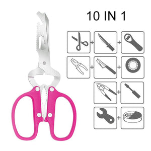 10 in 1 Detachable Scissors