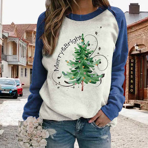Christmas Tree Sweatshirt For Women