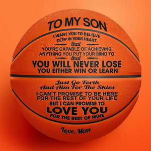 Mom to Son - You Will Never Lose - Basketball