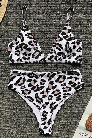 New High-waist Leopard Print Bikini.LI