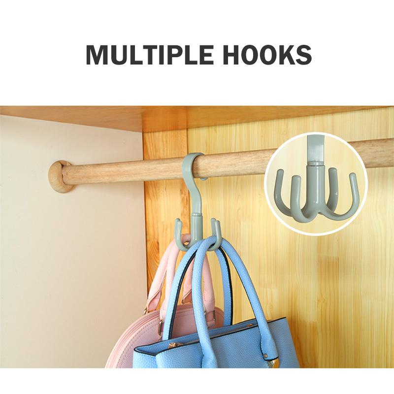 360 Degree Rotating Household Hanger Hook (5 PCs)