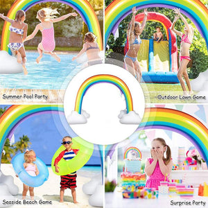 Inflatable Water Spray Rainbow Arch