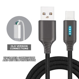 Intelligent Automatic Cable For Android, IOS&Typ C