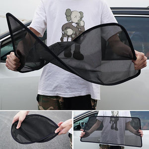 Car Side Window Magnetic Sunshade Curtains