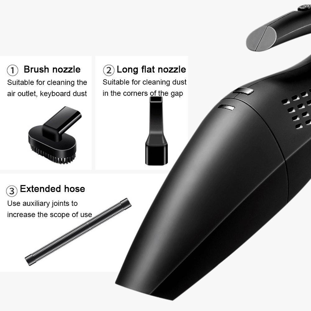 Small Handheld High Power Wireless Household Car Dual-use Vacuum Cleaner
