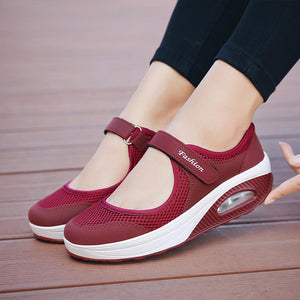 Flying Woven Cosy Walking Shoes